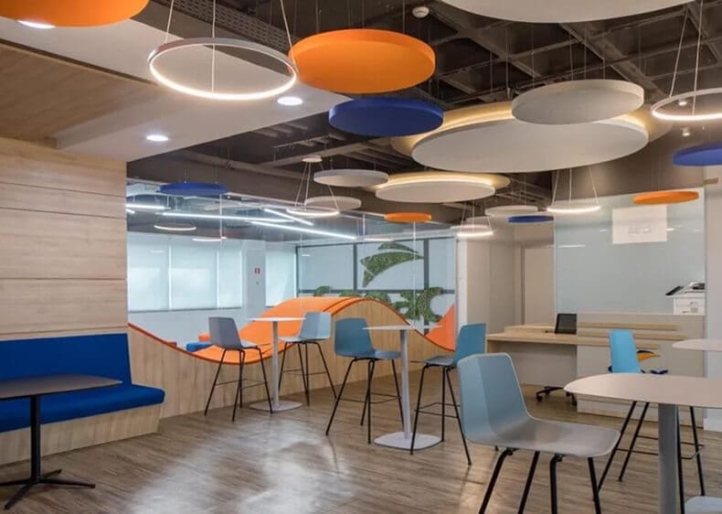 Produto Nuvens Acústicas - Divisórias Rio Preto